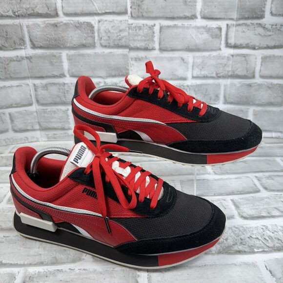 Puma Future Rider Radar Men's Size 11 High Risk Red Lifestyle Sneaker Shoes - Picture 4 of 12
